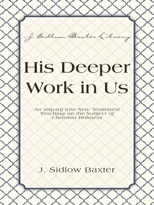 cover image of His Deeper Work In Us